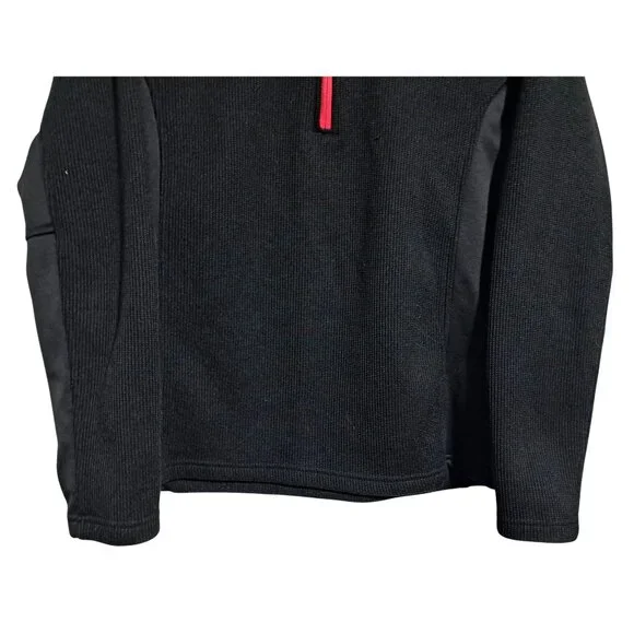 Spyder Outbound Half-Zip Sweatshirt Pullover Men Size M Red Logo & Trim Activewe - Picture 7 of 12